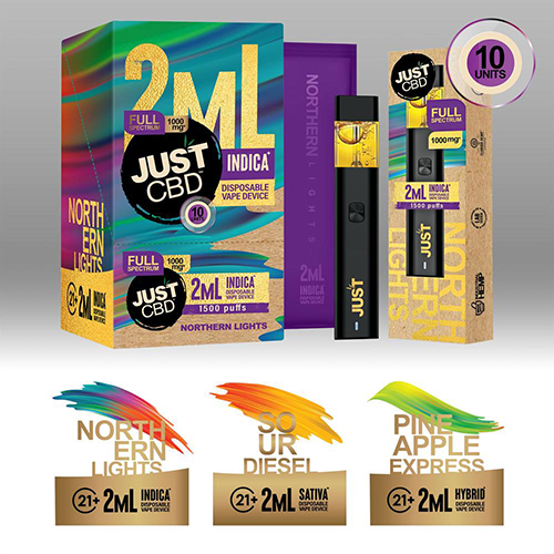 CBD Disposable Vape της JUST CBD